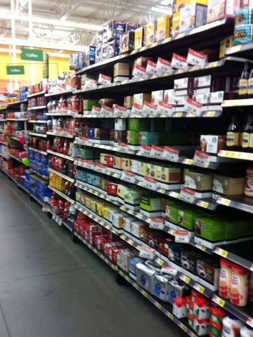 Walmart Selection of Keurig Teas