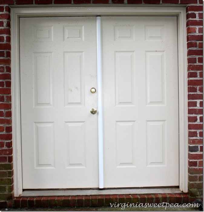 Basement Doors Both Sides Cleaned