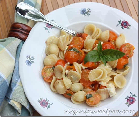 Easy Cherry Tomato Pasta Sauce by virginiasweetpea.com