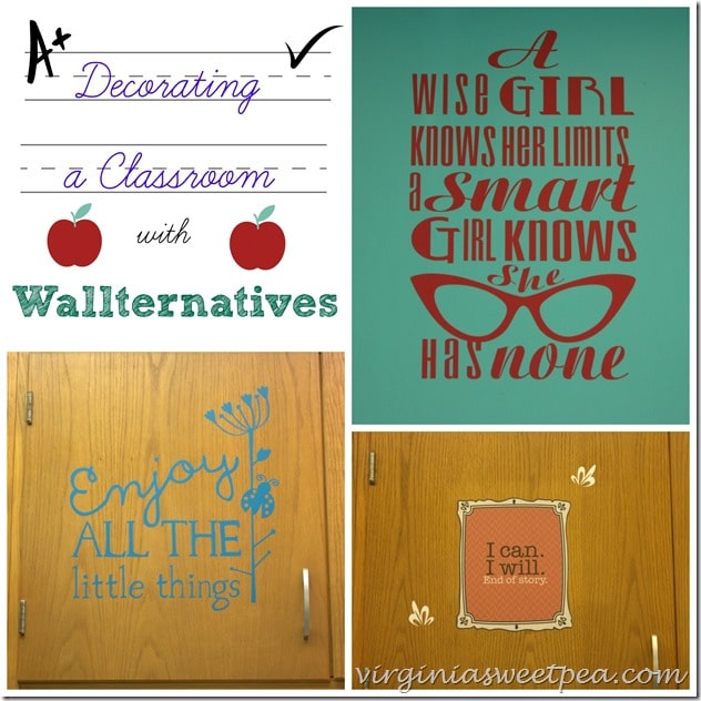 Decorating  Classroom with Wallternatives by virginiasweetpea.com