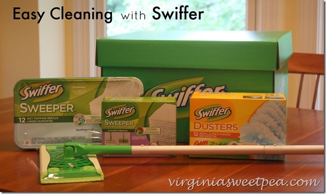 Easy Cleaning with Swiffer #SwifferEffect #BigGreenBox