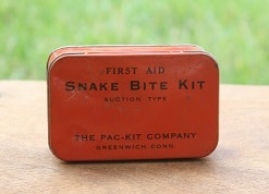 Vintage Snake Bite Kit