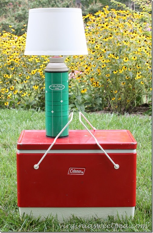 Vintage Thermos Lamp by virginiasweetpea.com