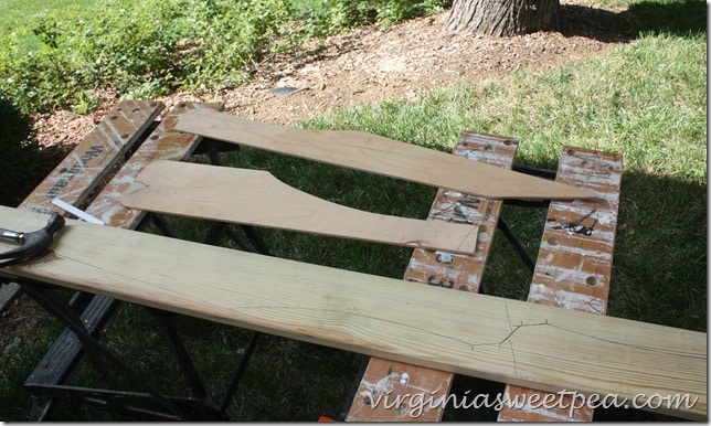 Adirondack Chair Templates - Tracing