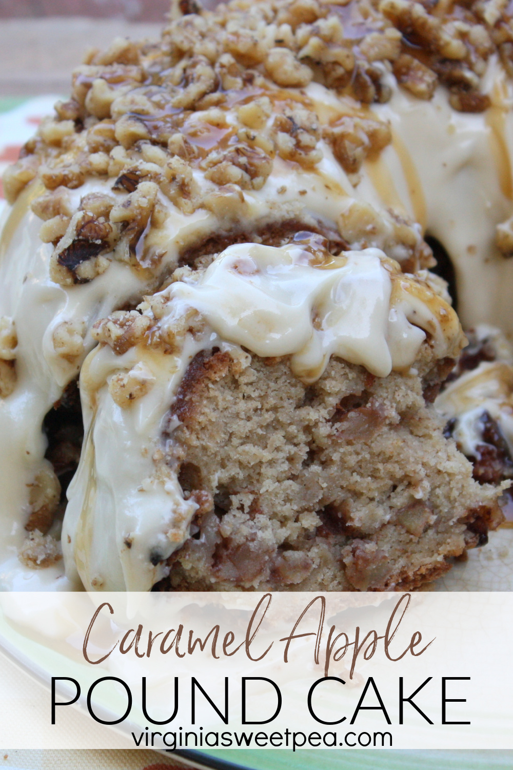 Caramel Apple Pound Cake Sweet Pea