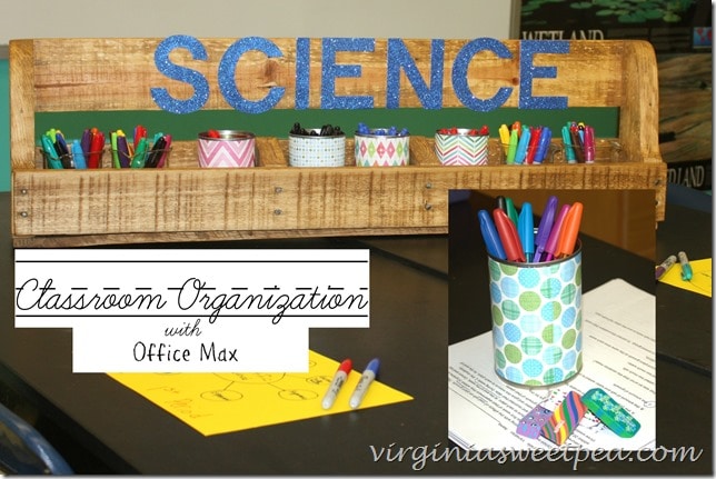 Classroom Organization with Office Max #inspirestudents #teacherschangelives #Pmedia #ad