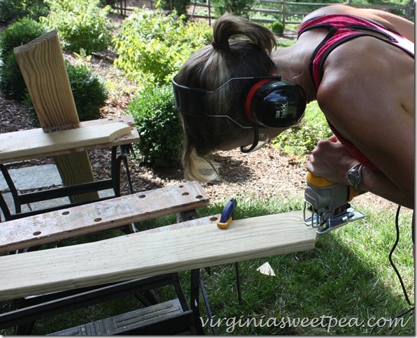 Cutting Out Adirondack Chair Pieces2