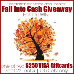 Fall Into Cash $250 Visa Gift Card Giveaway