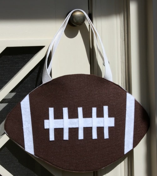 How to Make a Football Halloween Treat Bag