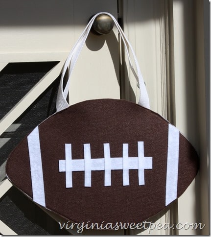 Football Halloween Treat Bag