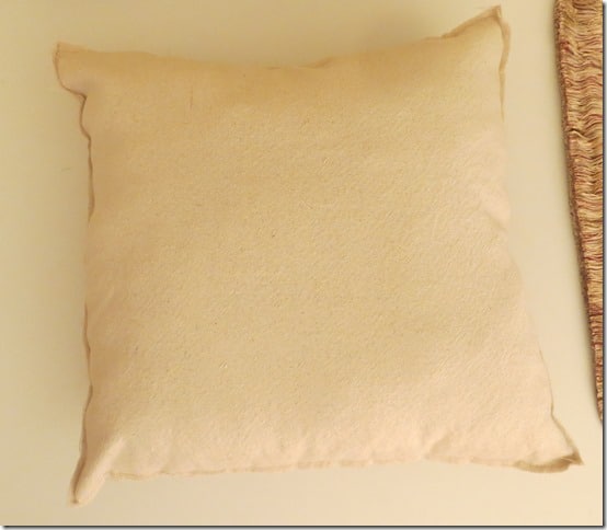 DIY Pillow Insert