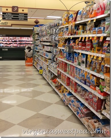 Shopping for Dog Treats at Kroger