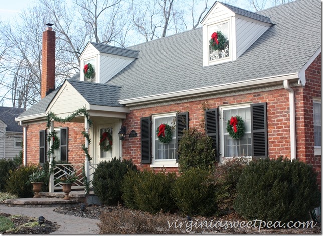 Christmas Curb Appeal - Outside During the Day