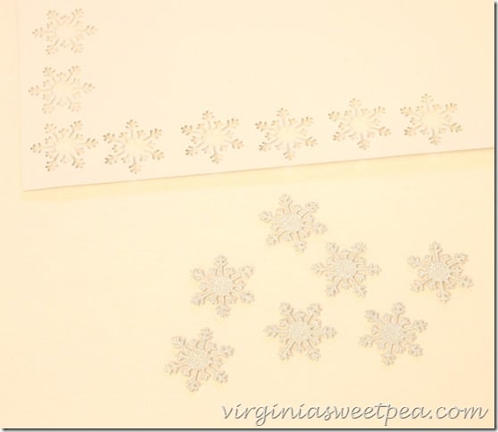 How to Make a Sparkly Snowflake