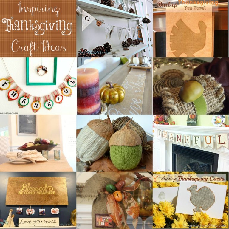 12+ Inspiring Thanksgiving Craft Ideas