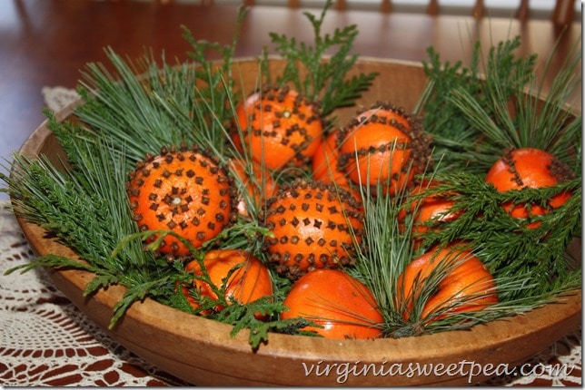 Cloved Orange Centerpiece