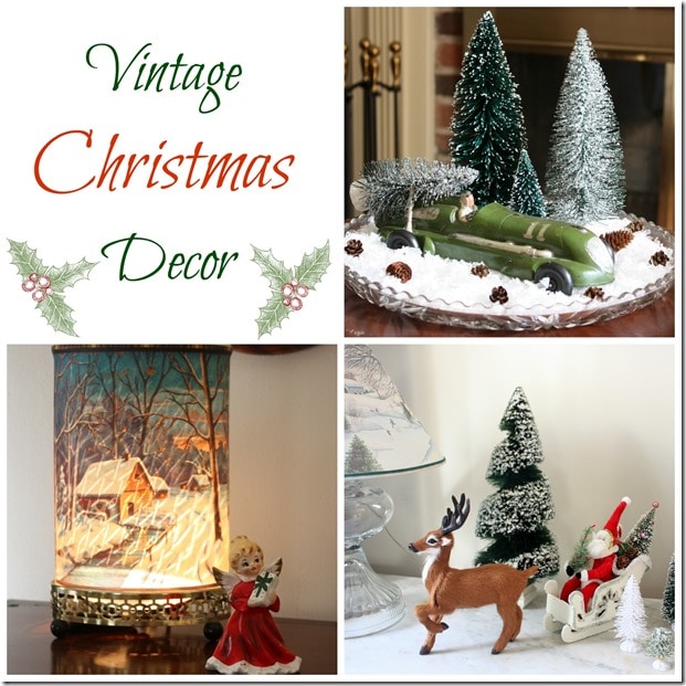 Vintage Christmas Decor by virginiasweetpea.com