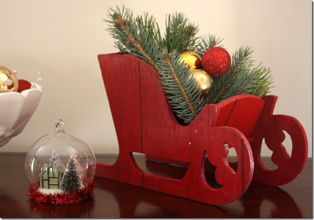 Vintage Handmade Sled