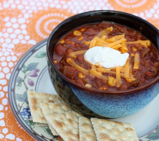 Easy Salsa Chili – Great for a Weeknight Meal