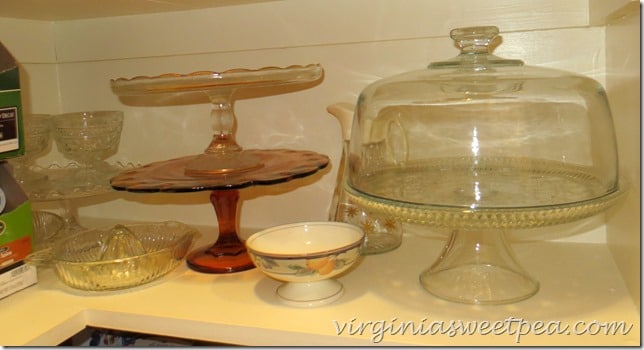 Glassware in the Pantry