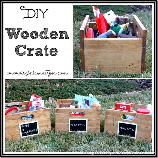 DIY Wooden Crate Tutorial - Get step-by-step instructions to make your own crates.