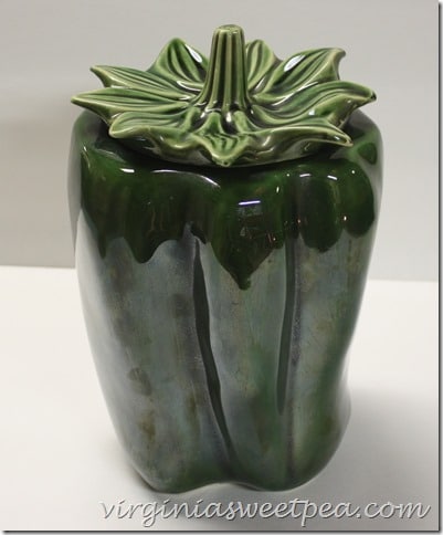 McCoy Green Pepper Cookie Jar