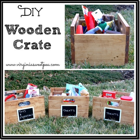 DIY Wooden Crate Tutorial