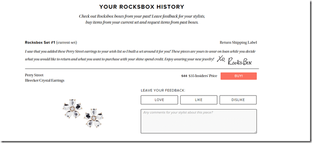 Rocksbox Jewelry - Try Before You Buy