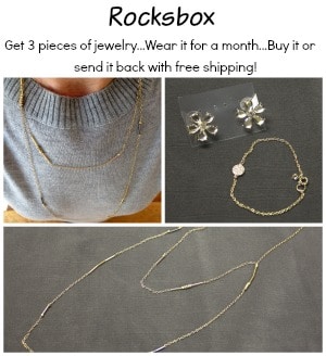 Rocksbox- Jewelry You Can Try Before You Buy!