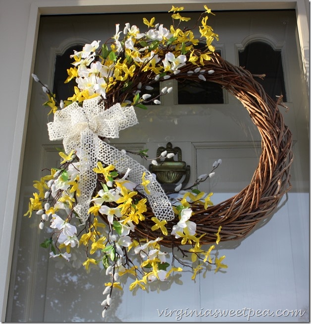 Easy Spring Wreath