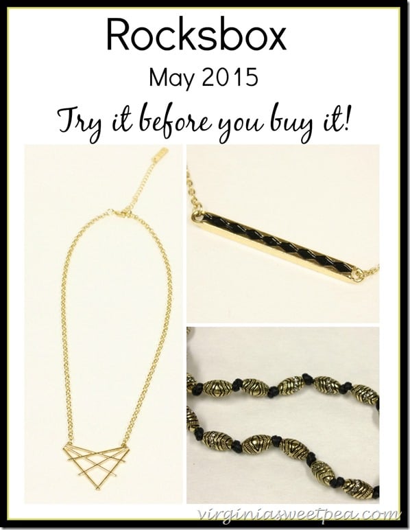 May 2015 Rocksbox Jewelry