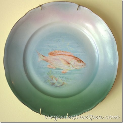 Antique Fish Plate