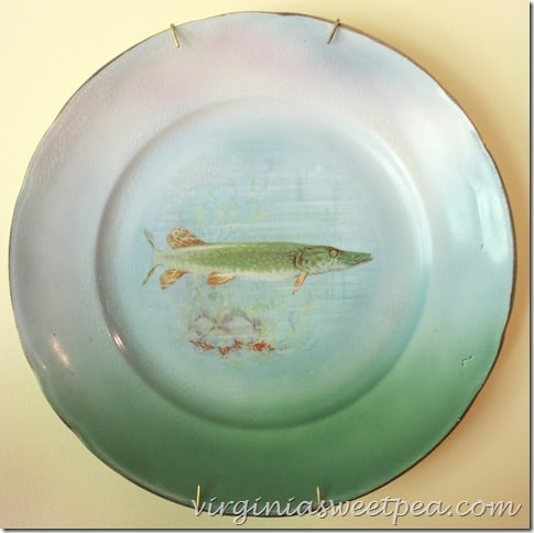 Antique Fish Plate