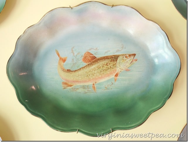 Antique Fish Platter