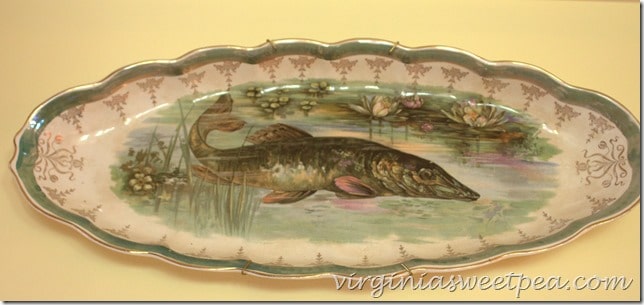 Antique Fish Platter