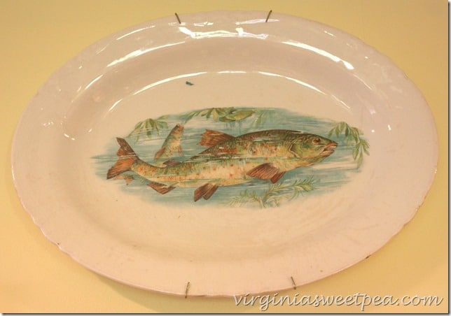 Antique Fish Platter