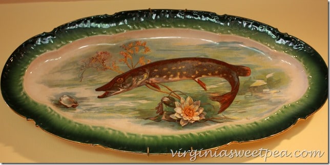 Antique Fish Platter