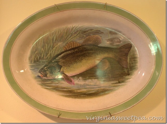 Antique Fish Platter