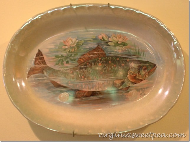 Antique Fish Platter