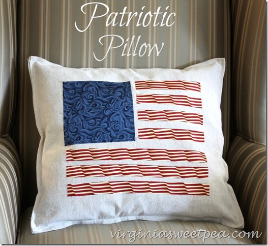 DIY Patriotic Pillow