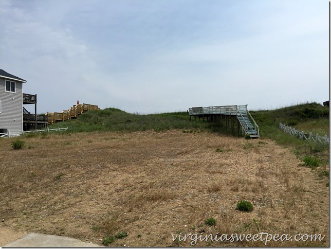 Original site of 1946 Nags Head Beach House.