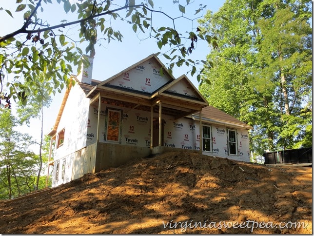 Building a House at Smith Mountain Lake, VA - July 2015 progress #SML