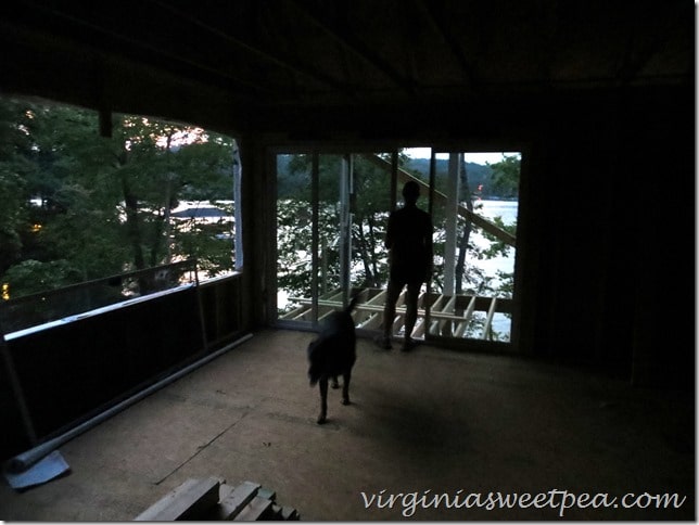 Smith Mountain Lake House - Covered Porch View