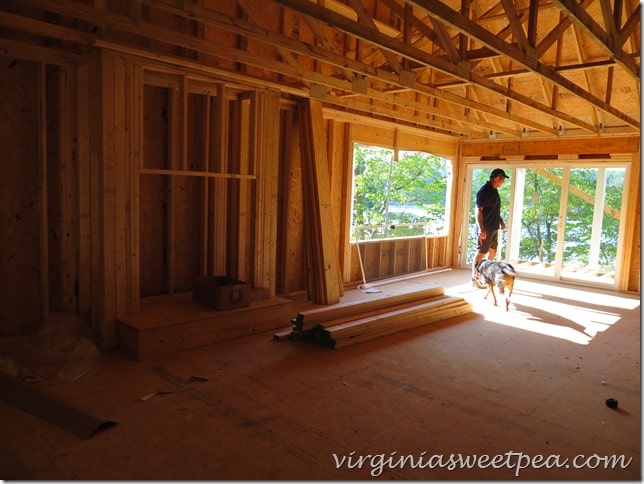 Smith Mountain Lake Build - Living Room