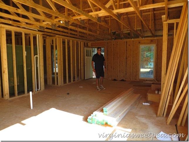 Family Room in Smith Mountain Lake Home