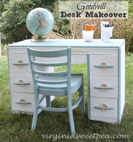 Goodwill Desk Makeover