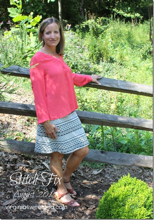 August 2015 Stitch Fix review by virginiasweetpea.com