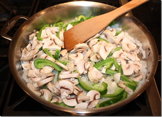 Veggies Sauteing