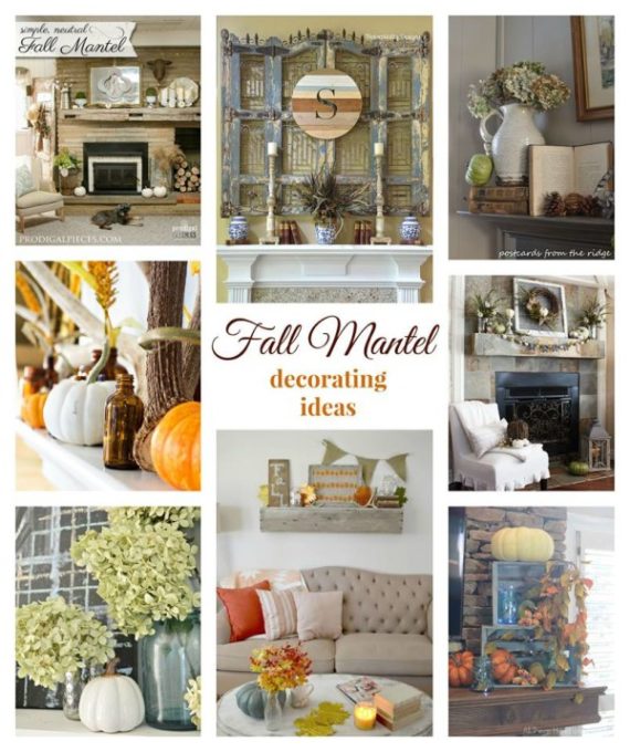 Fall Mantel Ideas