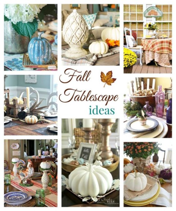 Fall Tablescape Ideas